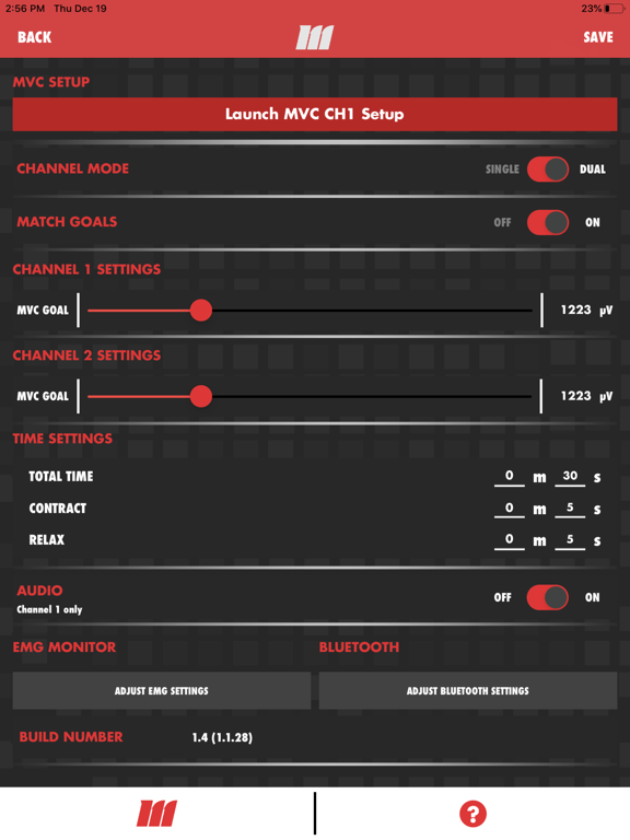 mTrigger™ Biofeedback iPad screenshot 3 - Health & Fitness app