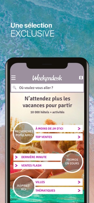 Weekendesk | Hôtel + Activités(圖1)-速報App