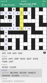 Fill-In Crosswords (Word Fit) screenshot