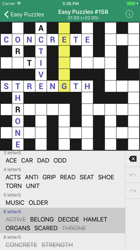 Fill-In Crosswords (Word Fit) - 1.26 - (iOS)