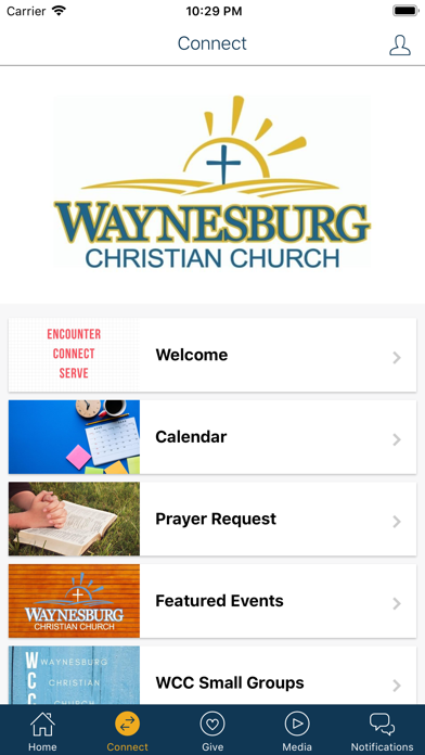 Waynesburg Christian Church screenshot 2