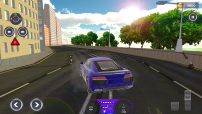 Modern City Traffic Car Drive Screenshot