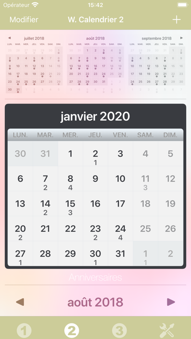 Widget Calendrier pour PC - Télécharger gratuit sur Windows 10,8,7