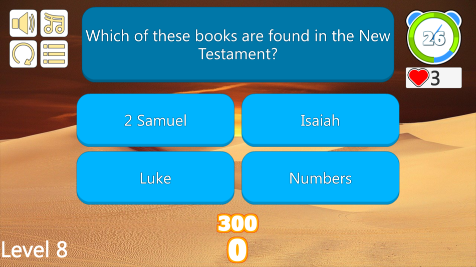 #8. Bible Trivia Quiz Questions (iOS) By: Calin Ursaciuc