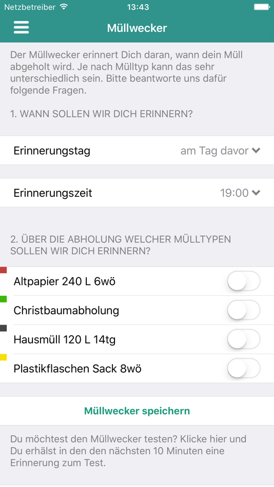 #3. Müll App (iOS) By: Symvaro GmbH