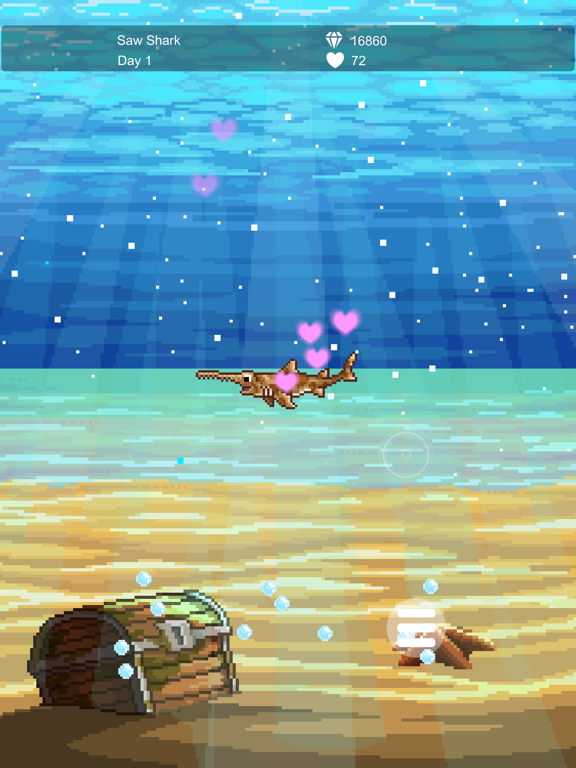 Shark -  Grow with a tap iPad screenshot