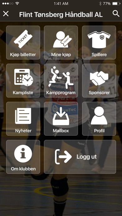 Screenshot #1 pour Flint Tønsberg håndball AL