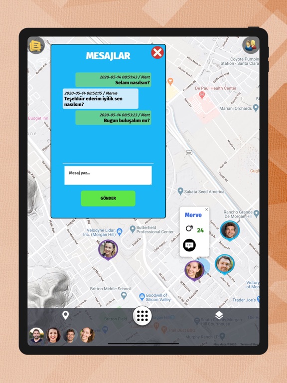 Screenshot #6 pour Burada mısın?