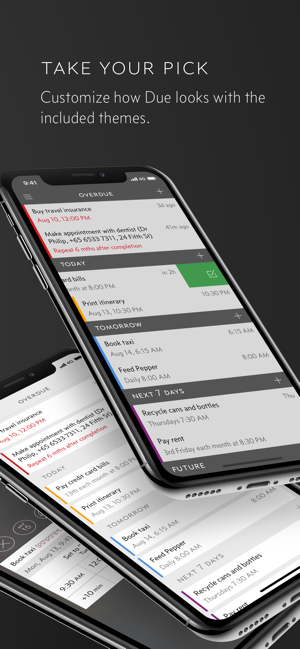 ‎Due - Reminders & Timers Screenshot