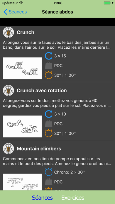 Screenshot #2 pour Programme Musculation Fitness