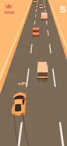 Race Car Racer - Pixel Traffic screenshot #3 for iPhone