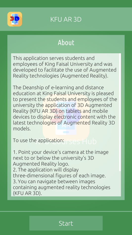 #1. KFU AR 3D (iOS) 由: King Faisal University - جامعة الملك فيصل