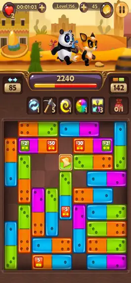 Game screenshot Pandamino: Color Slide & Match hack
