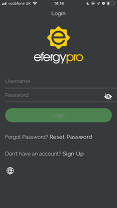 Efergy Pro screenshot 1