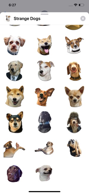 Strange Dogs Sticker Pack(圖2)-速報App