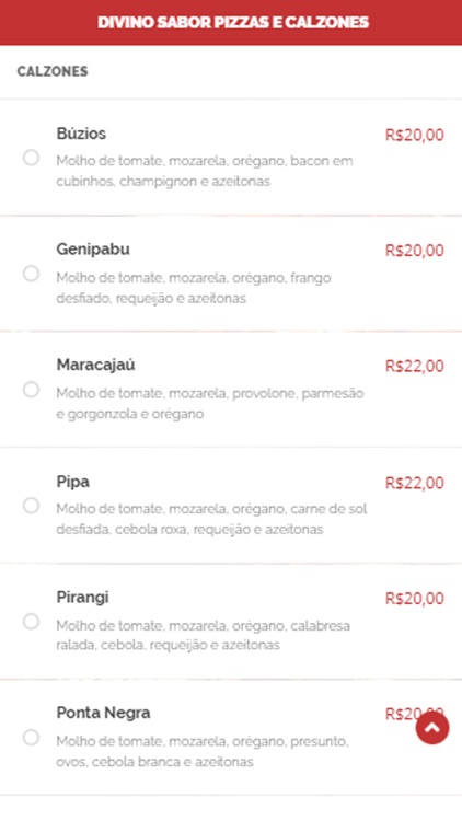 Divino Sabor Pizzas e Calzones