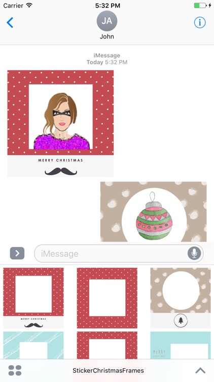 Sticker Christmas Frames screenshot-3