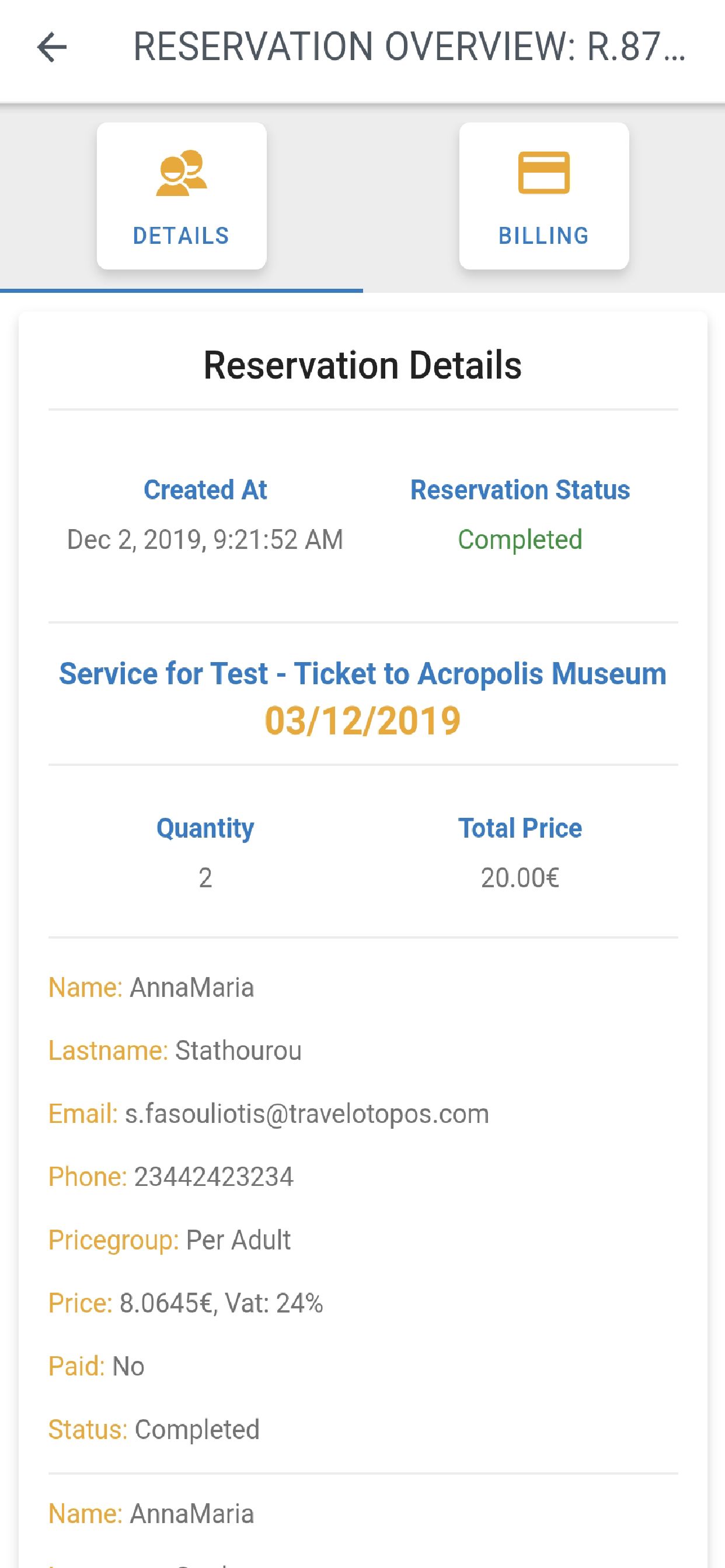 Travelotopos App screenshot 5