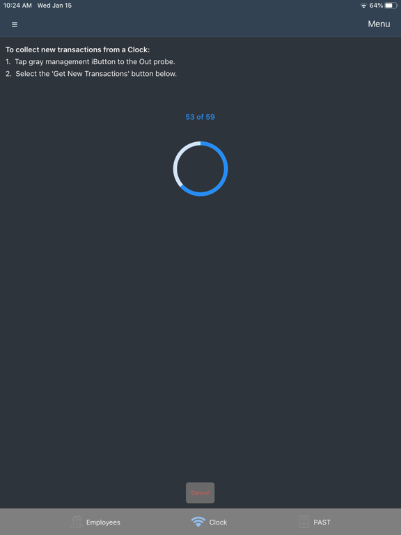 TimePilot Extreme Blue II iPad screenshot 5 - Business app