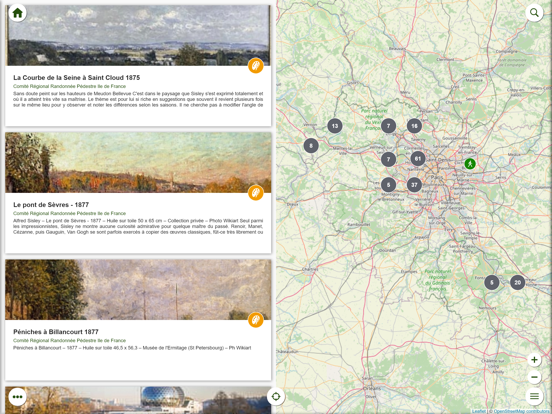 Screenshot #5 pour Ile de France Impressionniste