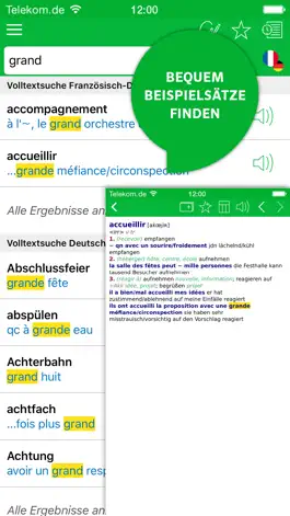 Game screenshot PREMIUM Wörterbuch Französisch apk