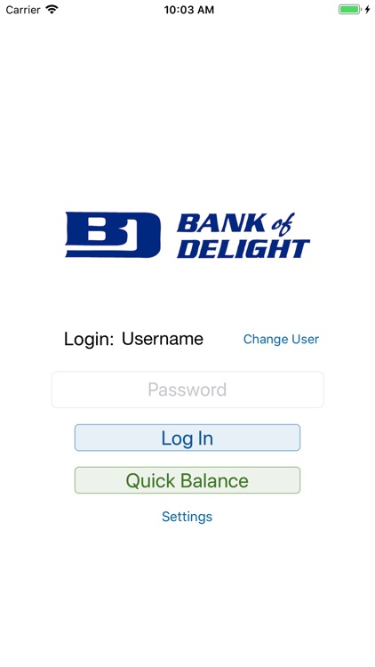 Bank of Delight Mobile Banking