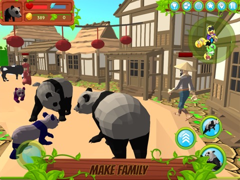 Panda Simulator: Animal Gameのおすすめ画像3