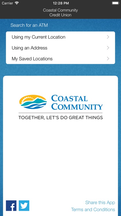 Coastal Community ATM Locator