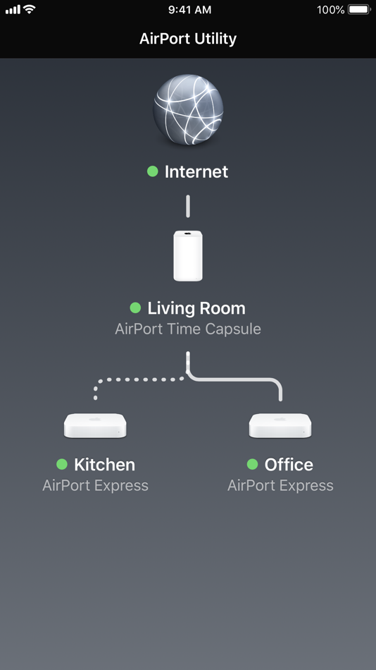 #1. AirPort Utility (iOS) Podle: Apple