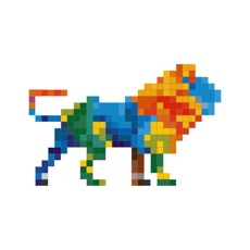 Activities of Pixel Art - Pixel Coloring