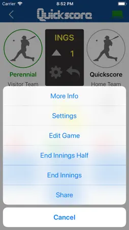 QS Baseball screenshot 4