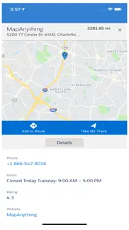 salesforce maps iphone capturas de pantalla 3