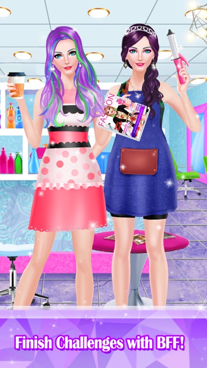 Hair Styles Fashion Girl Salon screenshot-3