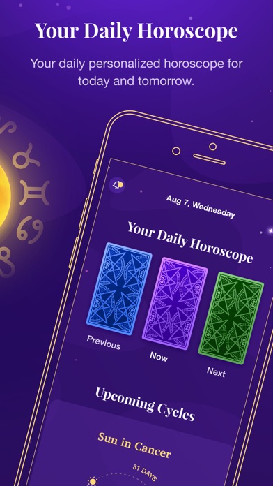 Joni Patry Daily Astrology Screenshot