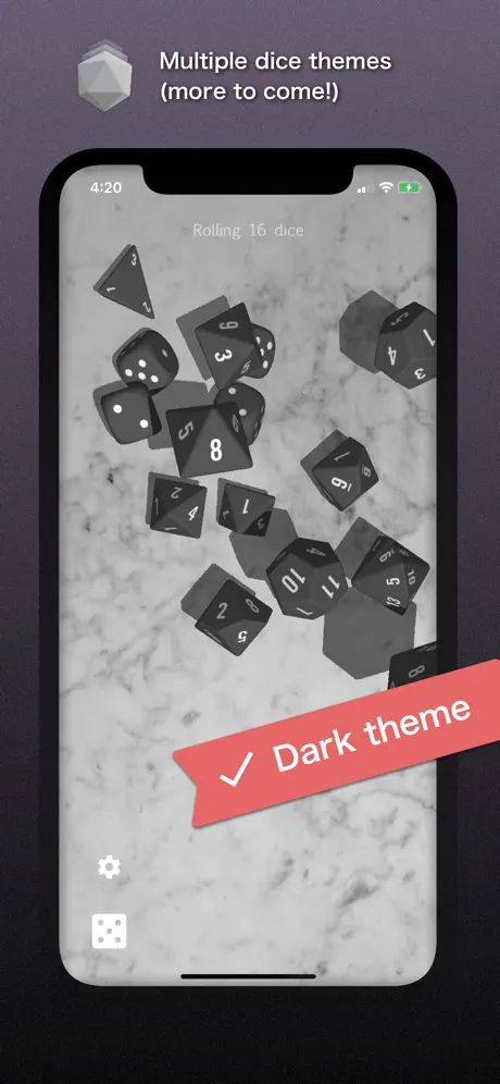 Tabletop Dice Roller