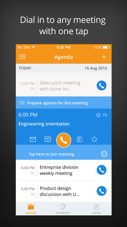 #1. MeetingMogul Conference Dialer (iOS) 由: Folio3 Software Inc.