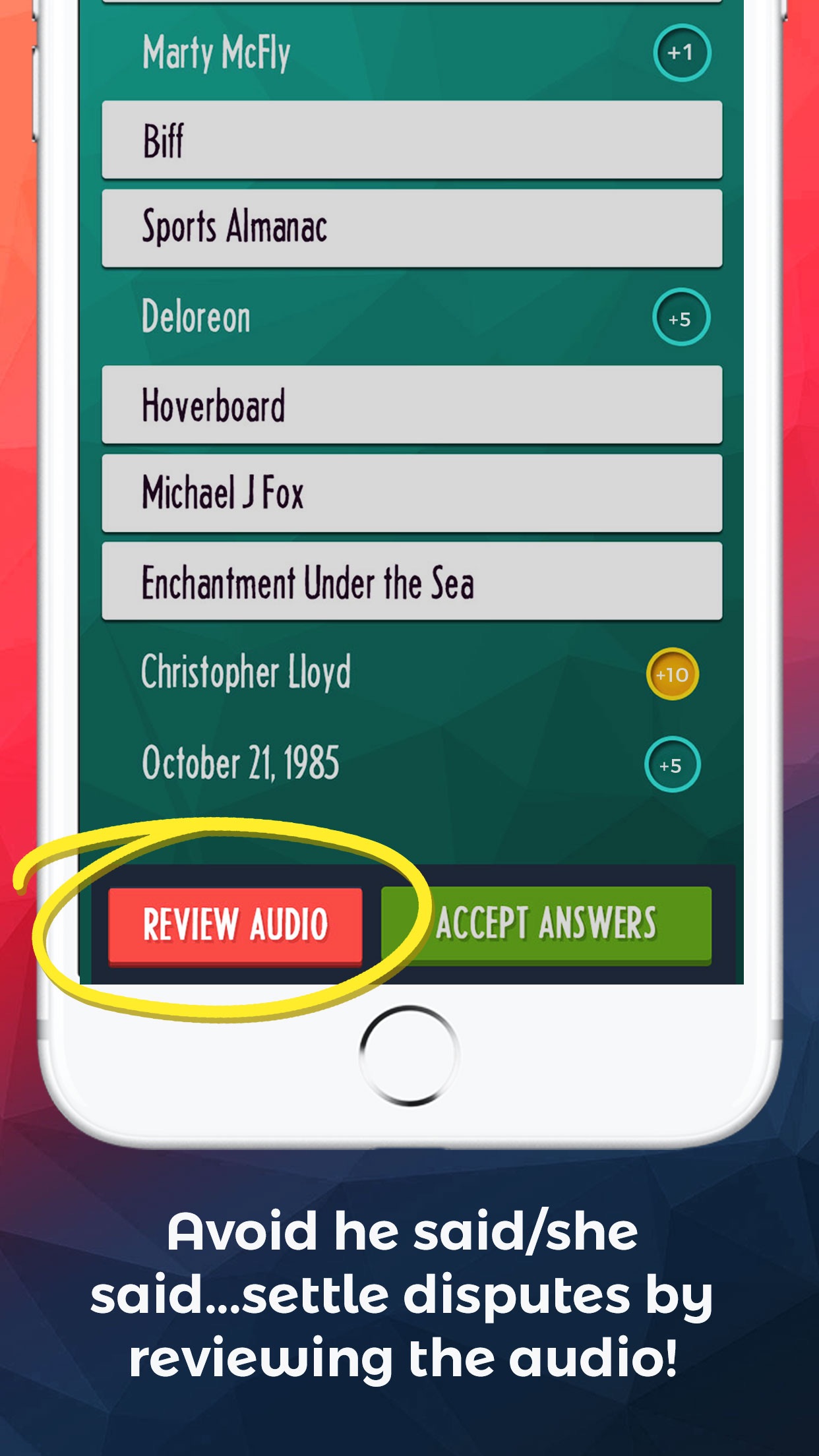 Screenshot 4 of Shoutrageous!