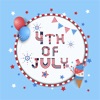 4th of July - CUstom FONt