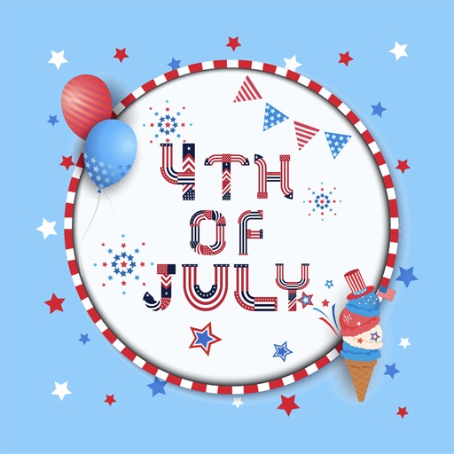 4th of July - CUstom FONt