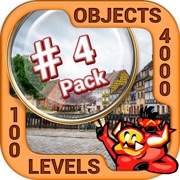 ‎Pack 4 - 10 in 1 Hidden Object