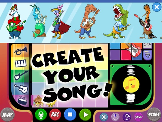 Studio Island: Song Creator iPad screenshot 4 - Education app