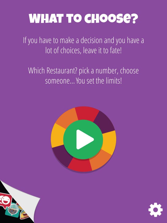 Decision Roulette You Choose On The App Store