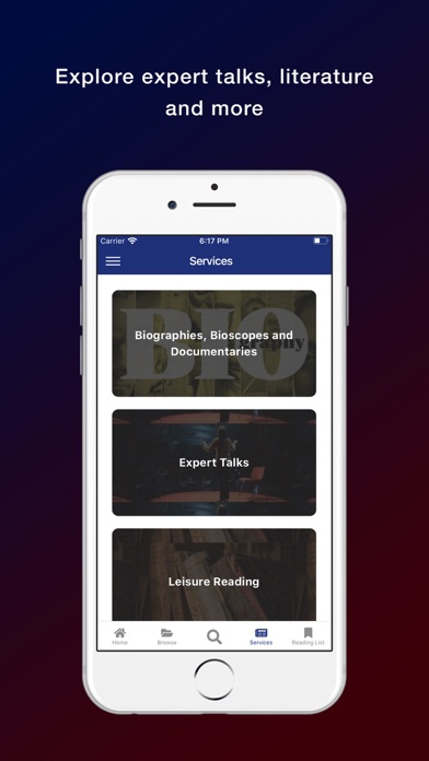 JCBOSEUST eLibrary Screenshot