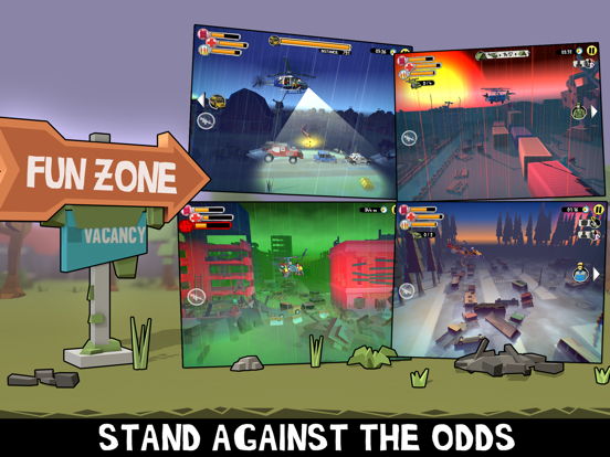 Dustoff Z iPad screenshot