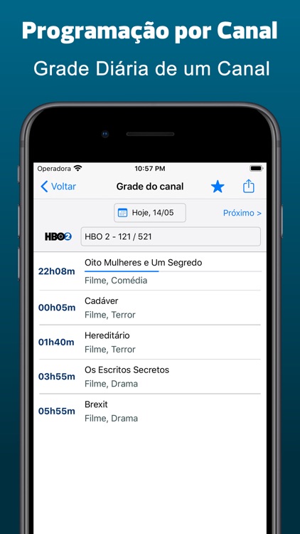 Guia TV Fácil - Programação TV