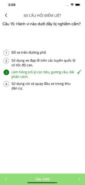 Thi Sát hạch lái xe 600 câu