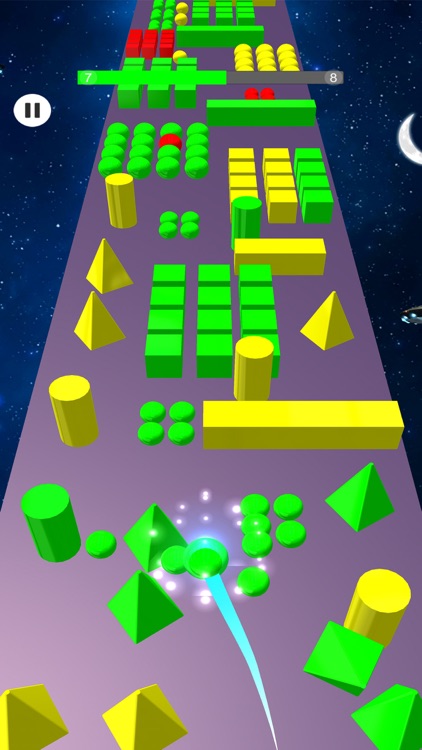 Color Ball Rolls Crazy Tracks screenshot-7