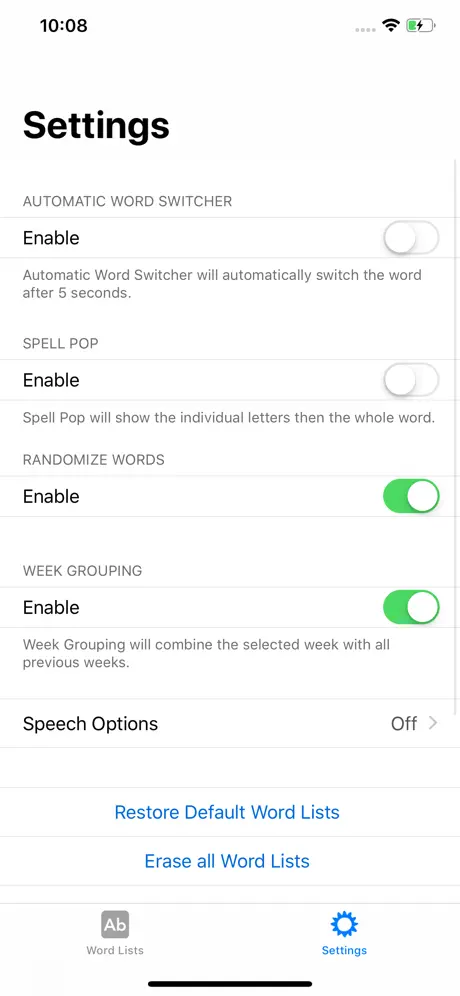 Word Wall Words
