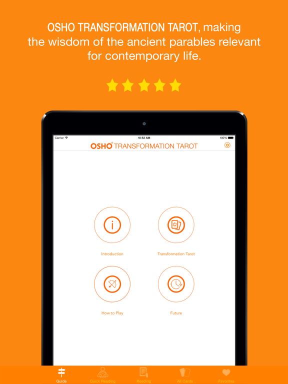 Screenshot #4 pour OSHO Transformation Tarot