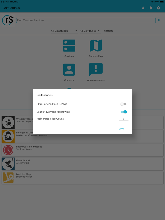 Screenshot #5 pour OneCampus App